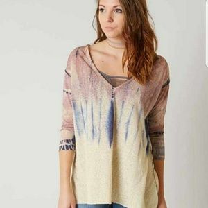 SOLD - NWT Gimmicks by BKE Tie Dyed Top - L